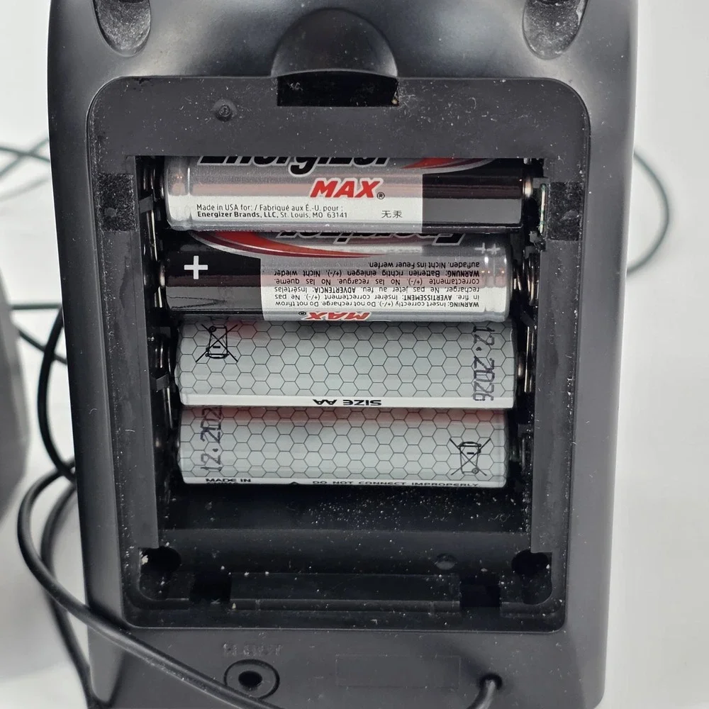 Sony SRS-A20 Active Portable Computer Stereo Speaker System Built-In Amp 1994